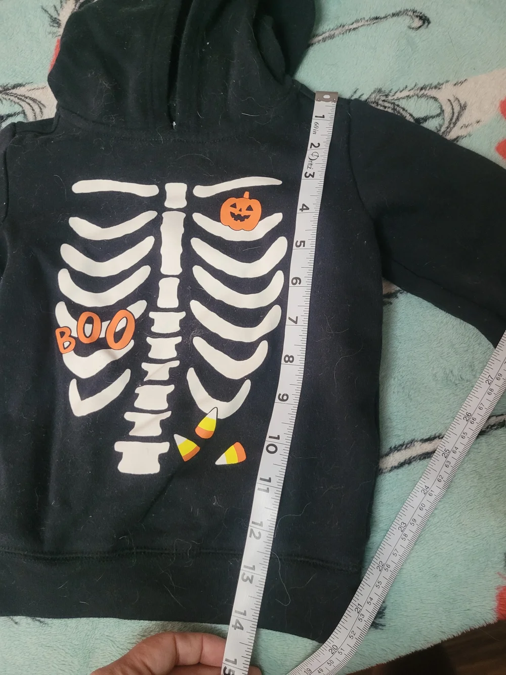 Kids Halloween Skeleton Hoodie